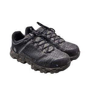 Timberland Pro Men's 11.5‎ W Powertrain Sport Alloy Toe Black Work Sneakers READ